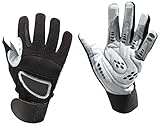 Lisaro Profi Vollfinger Sport Handschuhe/Trainingshandschuhe- Fitness Handschuhe Herren und Damen - einsetzbar als Sporthandschuhe, Gym Handschuhe, Gewichtheber Handschuhe, Fitness Handschuhe. (M)