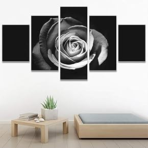 SIGNWIN 5 Panel Canvas Wall Art Modern Art...