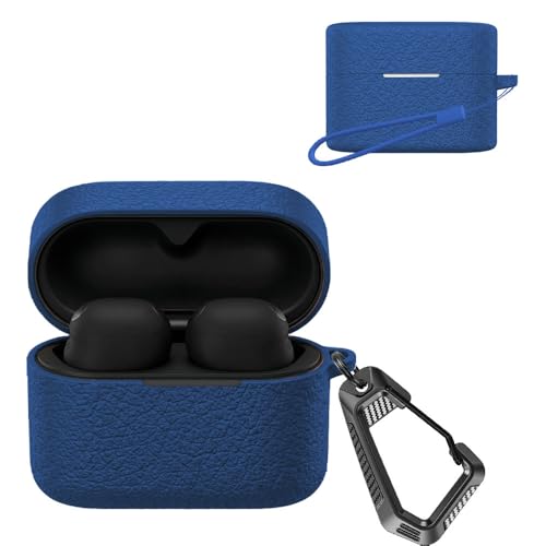 YCJDP �C���z���P�[�X for �\�j�[ Sony WF-1000XM6 �P�[�X �V���R�����C�`�� �h���J���r�i�t�� �ϏՌ� �h�o �X�N���b�`�h�~ �[�d�Ή� �ی�J�o�[ (�u���[)