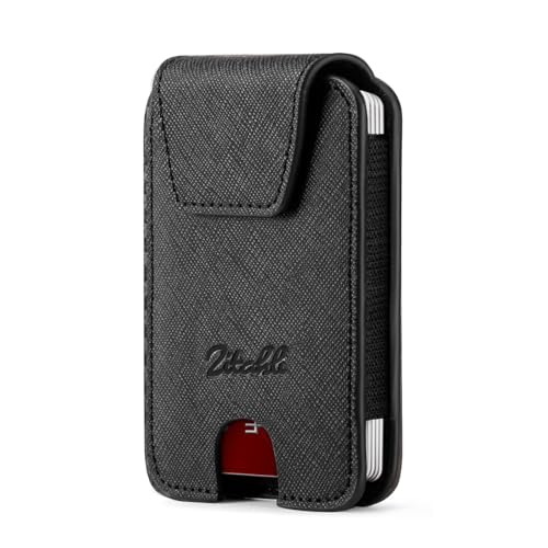 Zitahli Slim Wallet for Men and Women 6-8 Cards Minimalist Leather Credit Card Holder Front Pocket RFID Blocking Gifts Ideal Choice