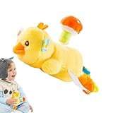 Doux et délicieux : notre jouet en peluche en forme de canard, fabriqué en peluche et en polyester fiables, offre une amitié fiable et grâce à son matériau doux et câlin