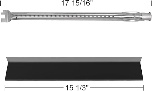 Miniatura 2 de Kit de reparación 7635 69785 para Weber Spirit I y II 200 con control frontal, Spirit E210, E220, S210, S220 (quemador de acero inoxidable y barras