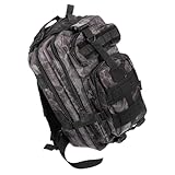 Large Capacity Tactical Outdoor Backpack for Camping Survival Gear and Training Sturdy 600D Fabric Multi-Purpose Storage for Tools and Equipment for Hikers and Adventurers