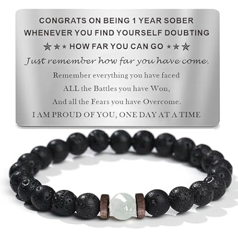 TOLOWOBK Moonstone Bracelet with Wallet Card Cover