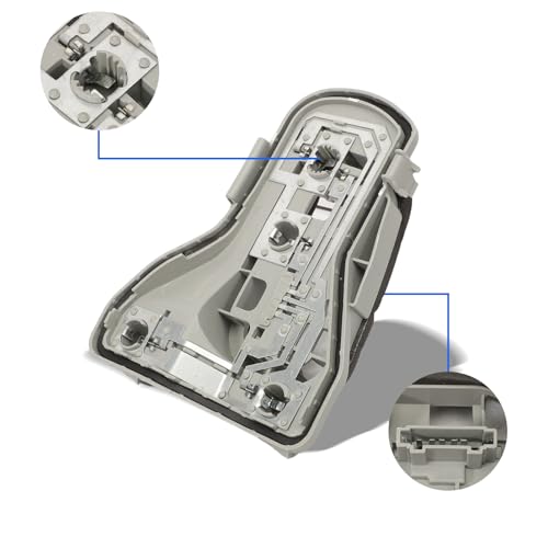 Anlseiod 1 Paar Lampenträger Rücklicht für VW Polo 4(9N3) 2005-2010 Rücklichthalter OE# 6Q6945258F 6Q6945257F Heckleuchte Lampenfassung Rückleuchte Lampenträger(links und Rechts)