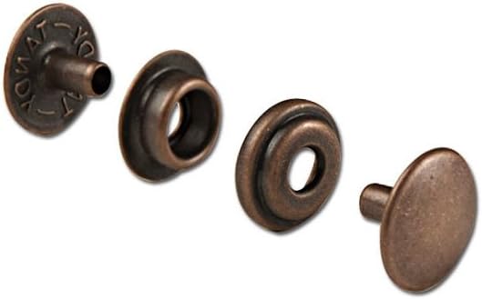 Line 24 Snaps Antique Copper Plate 10/pk 1263-06