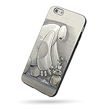 Baymax, Baby Groot, and BB-8 for iPhone 5C black Case