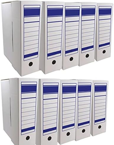 AC - Ultimate Filing Cabinet, Folding Cardboard File Box, 2 Posit...