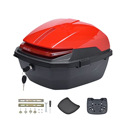 Coffre Arrière de Moto Universel pour vos Escapades - Rangement Sécurisé de Casque Étanche