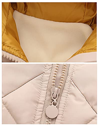 Cozomiz Boys Girls' Winter Coat Light Puffer Jacket Hooded Warm Down Coat Outwear Water-Resistant Packable Puffer Jacket Coat 3-4 Years Blue #TOP6