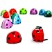 Dazzling Toys Flipping Wind-up Lady Bugs - 12 Pack - Bulk. Great for parties and Favor bags