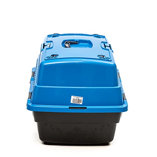 Pet Injet Caixa Transporte Love Travel Nº1 Azul Para Cães