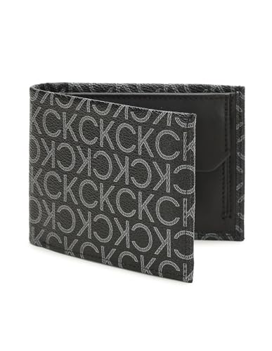 Portefeuille Calvin Klein Must noir fini les poches encombrées avec style