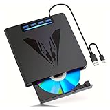 5. **Élégant et compact** : Le faible encombrement de notre graveur de DVD permet non seulement d'économiser de l'espace, mais ajoute également une touche moderne à votre configuration, ce qui en fait un ajout attrayant à vos accessoires technologiques.