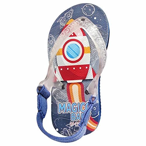 Chinelo Bebê Sandália Infantil Foguete Meninos Magicc Baby