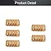 MroMax 3D Printer Die Spring 14mm OD 25mm Long Spiral Stamping Light Load Compression Mould Die Spring Yellow 5PCS 3D Printer Spring Bottom Connect Leveling Compatible with 3D Printer Bed