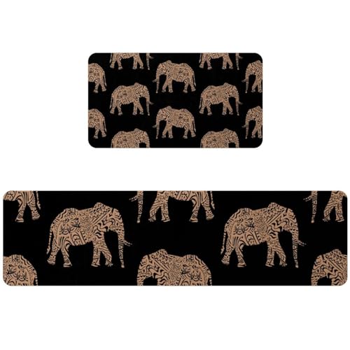 Tapetes de cocina antideslizantes: soluciona resbalones con estas 2 alfombras lavables de elefante 2