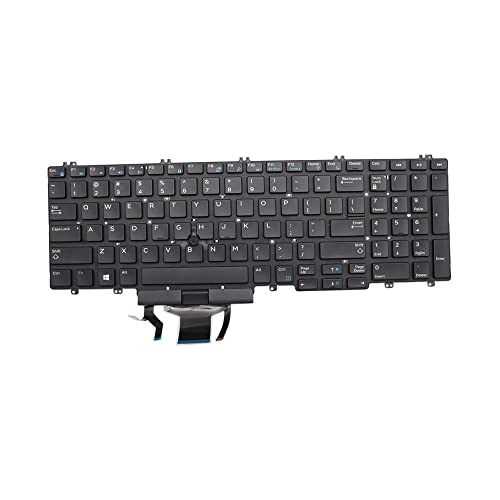 Clavier de rechange DELL Precision 7530 7540 aux normes US