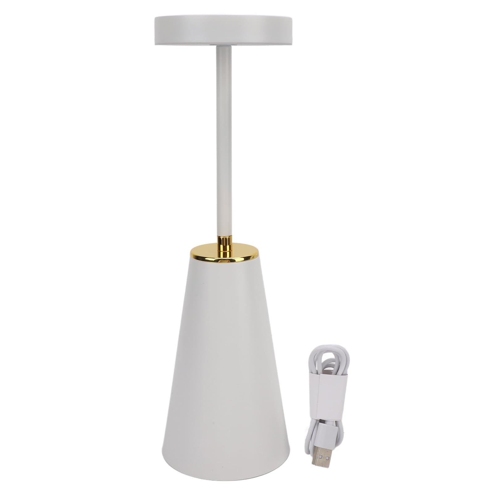 Lampada da Tavolo a Batteria con luminosità Regolabile, Luce Wireless per