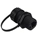 Produktbild M20 schwarz Silikon RJ-45 wasserdicht Outdoor gerade Kopf Dichtung Abdeckung Anschluss