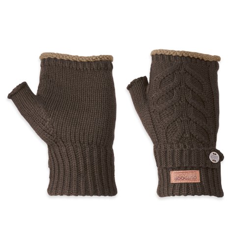 Outdoor Research Women's San Juan Wristwarmer, Earth/Cafe, Small/Medium