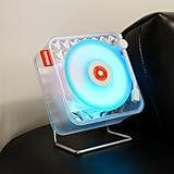 Bluetooth-Lautsprecher, tragbarer Musik-Player mit Metallgriff, 360°-Stereo-Sound, Umgebungslicht und weißes Rauschen für den Schlaf, ideal für den Außen- und Schlafbereich