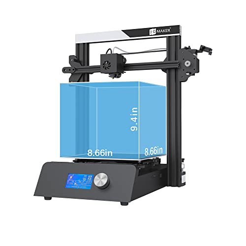 JGMAKER Magic Upgraded 3D Printer DIY Kits Fast Assemble Open Source with Metal Base Resume Printing Filament Sensor Function 8.66x8.66x9.4inch ABS PLA 3D Filament DIY Lover Home School Use JGMAKER Magic Upgraded 3D Printer DIY Kits Fast Assemble Open Source with Metal Base Resume Printing Filament Sensor Function 8.66x8.66x9.4inch ABS PLA 3D Filament DIY Lover Home School Use
