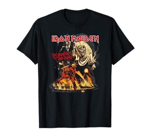 Iron Maiden Number of the Beast Graphic T-Shirt