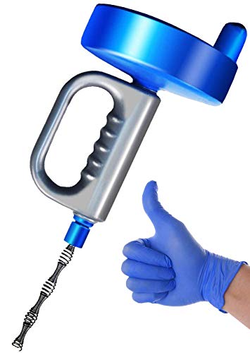 Manual Plumbing Snake Drain Auger 16 Ft,Professional Sink Snake Drain Auger for Removing Sink Clog,Bathtub Drain,Bathroom Sink,Kitchen and Commercial Use,Snake Drain Cleaner Comes