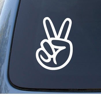 Amazon.co.jp: Peace Yay V Victory Sign Buoy Sign Peace PEACE SIGN