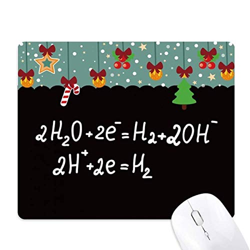 Tapis de souris chimie en caoutchouc premium motif scientifique electrolyse