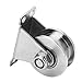 2 Pcs Quiet Stainless Steel Single Wheel Pulley Block - Perfect for DIY Enthusiasts, Handyman, and Industrial Applications, Supports up to 100KG