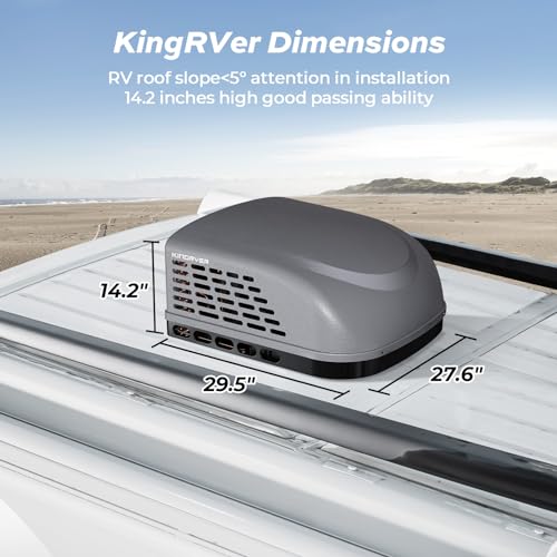 Kingrver GA Rv Ac Unit 13500 Btu Non-Ducted Rooftop Air Conditioner Cooling thumb #5