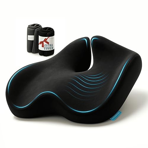 Extra Large Memory Foam Seat Cushions for Office Chairs,...