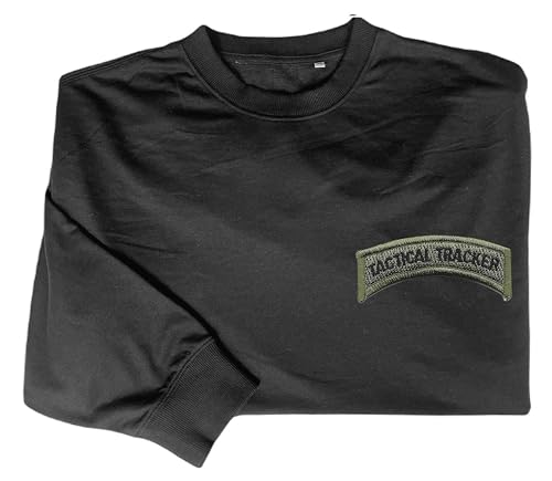 Tactical tracker od rocker embroidered shirt Black2