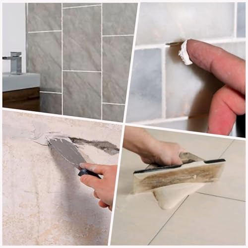 Image of Birla White Original Cement 1kg - Multipurpose White Cement for Crack Filling, Tile Gap Filler, Waterproof Wall Putty, Bathroom, Kitchen Repairs, Damp Walls, Fix & Home Improvement