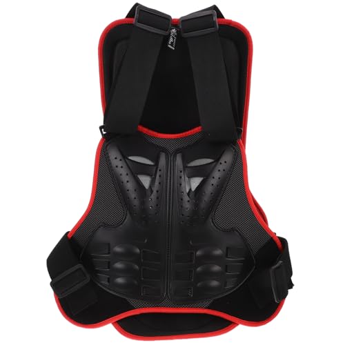 UKCOCO Cuidado del Cuerpo Chaleco Protector de Columna Vertebral Chaleco de para Cofre de Ciclismo Equipo de protección de la Motocicleta Chaleco Protector Orange