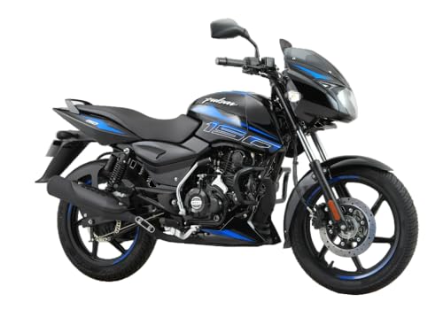 Image of Bajaj Pulsar 150 Sd Ug Motorcycle /Motorbike - Sparkle Black Blue - Ex-Showroom