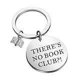 MYSOMY Yellow Jackets Keychain Shauna And Jeff Gifts There’s No Book Club Gifts Jeff Merch (NO BOOK CLUB uk) - Image 1