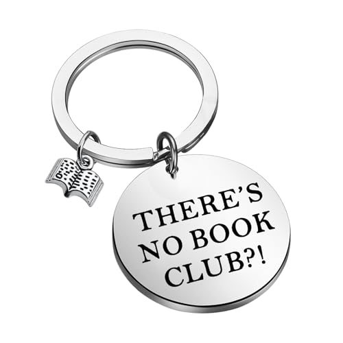 MYSOMY Yellow Jackets Keychain Shauna And Jeff Gifts There’s No Book Club Gifts Jeff Merch (NO BOOK CLUB uk)
