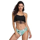 ❤ bikinis mujer push up: Las bikini brasileño mujer muestran tus curvas humildes y modernas, lo que garantiza seguridad y comodidad. Las bikinis mujer viene con un diseño flecos borla, que puede ocultar las partes que no te gusta mostrar. pueden demostrar mejor su cuerpo, dejan los ojos de la otra gente centrarse en usted.