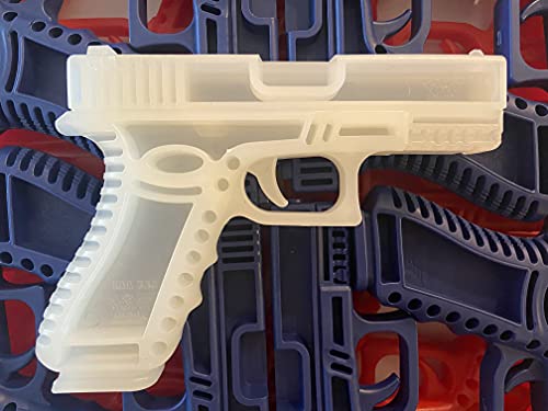 Garret Machine Plastic Inert Training Pistol Compatible With Glock 19 (Clear) #TOP1