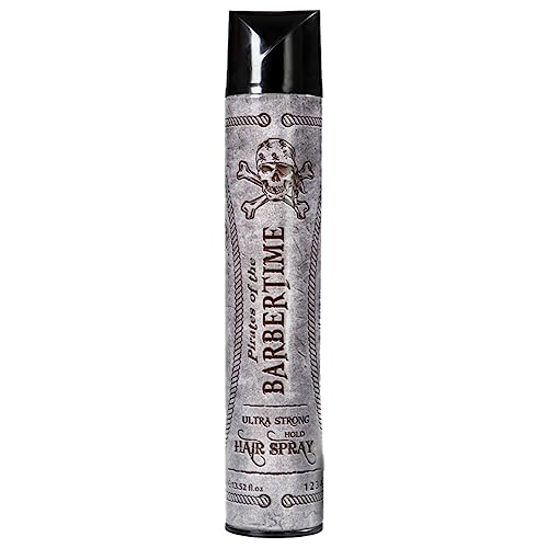 Barbertime Hair Spray – Ultra Strong Hold 400ml | Haarspray mit extra starkem Halt & gepflegtem Finish | Trocknet schnell, verklebt nicht | Frischer Duft, für Männer & Frauen