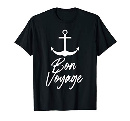 Nautical Bon Voyage anchor T-Shirt