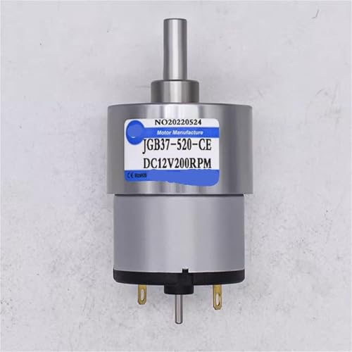 Micromoteur CC JGB37-520 avec encodeur 24V pour projets robotiques - 2