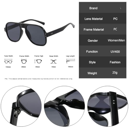 Lunettes de soleil pour hommes et femmes protégeant efficacement des UV - 7