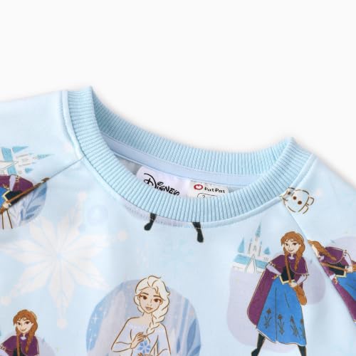 Image of Disney Outfits for Girls Long Sleeve Shirt Pocket Pant Toddler Sweatsuit