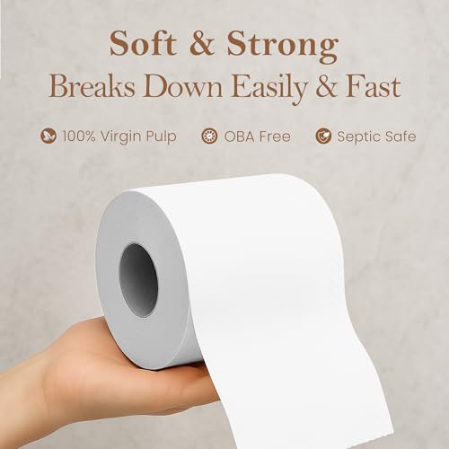Image of Claret Ultra Soft 3-Ply Virgin Pulp Toilet Rolls | 300 Pulls Each Skin-Friendly | OBA-Free | Sanitary System Friendly (Pack Of 3 Rolls)