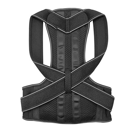 Correcteur de posture gris taille P pour alignement de la colonne vertébrale