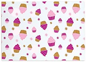 Bakelicious 73915 Cupcake/Cookie 2-Sided Bake Mat, Silicone